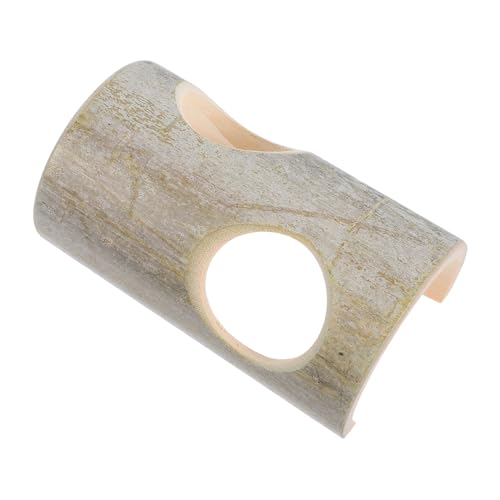 Yardwe Hamster Versteck Spielzeug aus Hohler Tunnel für Kleintiere Kau Resistentes Hamsterkäfig Zubehör Spannendes Design für Erkundung und Spiel für Hamster und Mäuse von Yardwe