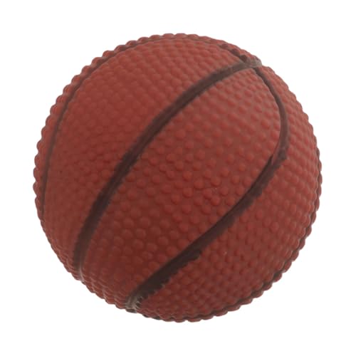 Yardwe Basketball Hundeball Quietschendes Interaktives Kauspielzeug für Hunde Fördert Spiel und Bewegung für Kleine Mittelgroße und Große Hunde Stärkt die Bindung und Sorgt von Yardwe