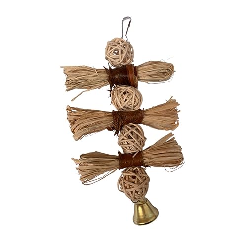 Yardwe Papagei Kauspielzeug Vogelspielzeug Hängendes Rattan Vogelkäfig Spielzeug Vogel Spielzeug Yardwe Papagei Kauspielzeug Vogelspielzeug Hängendes Rattan Vogelkäfig Spielzeug Vogel Spielzeug von Yardwe