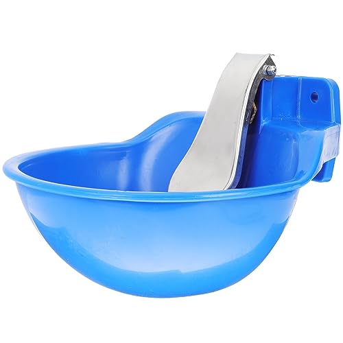 Yardwe Kuhtränke Edelstahl Trinkbrunnen Automatische Tiertrinkwasserschale Schwimmerauslass Wasserzufuhr von Yardwe