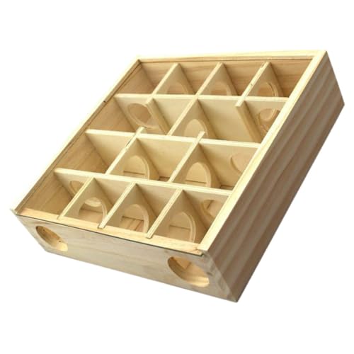 Yardwe Baumstamm Hamster Labyrinth Haustier Rattenspielzeug Tunnel Hamsterspielzeug Hamster Versteck Käfig Hamsterspielzeug Transport Hamsterkäfig Käfige Katzenspielzeug Hundespielzeug von Yardwe