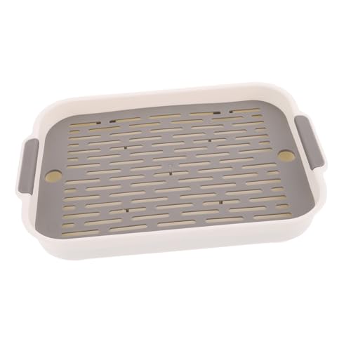 Yardwe Kleine Kaninchen Toilette Aus Praktische Haustier Toilette Für Kleintiere Für Hasen Meerschweinchen Und Hamster Sauber Und Bequem Rutschfestes Design von Yardwe