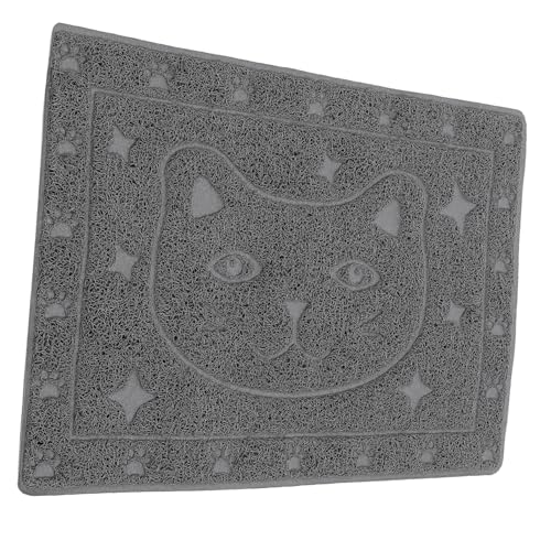 Yardwe Katzentoilettenmatte Katzenstreumatte Tragbare Matten für Welpen und Kätzchen Yardwe Katzentoilettenmatte Katzenstreumatte Tragbare Matten für Welpen und Kätzchen von Yardwe