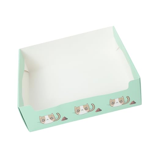 Yardwe Tragbare Katzentoilette Einweg-trainingsset Für Kätzchen Halbgeschlossenes Design Spritzwassergeschützt Für Den Innen- Und Außenbereich Geeignet Yardwe Tragbare Katzentoilette Einweg-trainingsset Für Kätzchen Halbgeschlossenes Design Spritzwassergeschützt Für Den Innen- Und Außenbereich Geeignet von Yardwe
