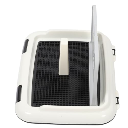 Yardwe Box für Welpen Großes Potty Tablett mit Spritzschutz Langlebig Reinigen für Indoor Hundetraining und Urinmanagement von Yardwe