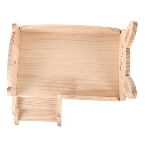 Yardwe Bettständer Aus Natürlichem Holz für Meerschweinchen Hamsterbett Sicheres Geschmackloses Design Käfigzubehör Yardwe Bettständer Aus Natürlichem Holz für Meerschweinchen Hamsterbett Sicheres Geschmackloses Design Käfigzubehör von Yardwe