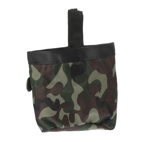 Yardwe Camouflage Hundetraining Outdoor Snack Beutel Für Welpen Leckerli Aufbewahrung Multifunktionale Futtertasche Für Welpenbedarf von Yardwe