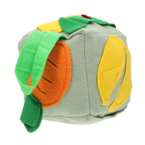 Yardwe Dog Snuffle Ball Futterball für Hunde Multifunktionales Kauspielzeug und Leckerli Spender Geruchsaktivierende Schnüffelmatte Frischem Grün für Beschäftigung und Zahnpflege von Yardwe