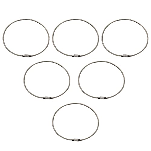 Yardwe 6stücke Teiliges Drahtring-Haken Für Aufhängen Von Tintenfischknochen Praktische Und Langlebige Aufbewahrungslösung Für Haustiere Und Yardwe 6stücke Teiliges Drahtring-Haken Für Aufhängen Von Tintenfischknochen Praktische Und Langlebige Aufbewahrungslösung Für Haustiere Und von Yardwe