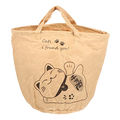 Yardwe Reisetragetasche Für Haustiere Für Katzen Cat Essentials Kraftpapier Leicht Bequem Katzentasche von Yardwe