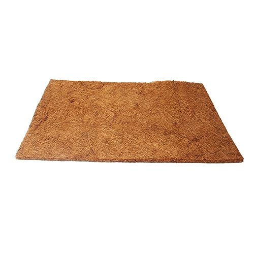 Yardwe Reptilienmatte - Einstreu Aus Kokosfasern Für Reptilien 50 X 30 cm Leicht Zu Reinigen Atmungsaktive Einlage von Yardwe