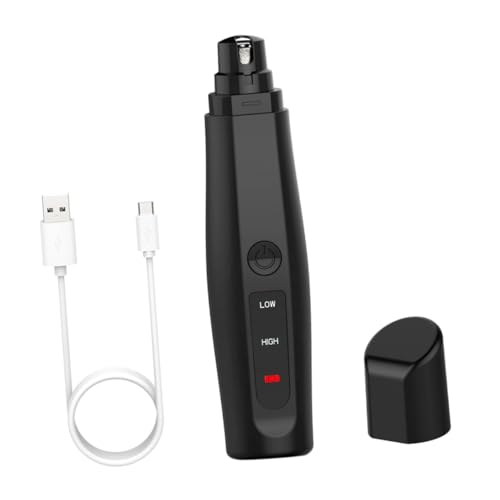 Yardwe Elektrischer Haustier-nageltrimmer Pet Nail Clipper Mit Diamant-schleifkopf Sicher Für Hunde Und Katzen Langlebig Und Einfach Zu Bedienen Schwarz Yardwe Elektrischer Haustier-nageltrimmer Pet Nail Clipper Mit Diamant-schleifkopf Sicher Für Hunde Und Katzen Langlebig Und Einfach Zu Bedienen Schwarz von Yardwe