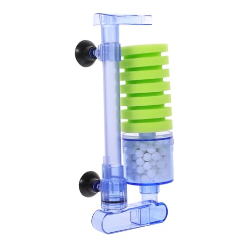 Yardwe Filter für Fischbecken innenfilter wasserreiniger Aquaristikpumpe schwammfilter Aquarium Pump Belüfter einstellbar Belüftung Draht Abs Aquarienfilter Aquariumzubehör Plastik Blue Yardwe Filter für Fischbecken innenfilter wasserreiniger Aquaristikpumpe schwammfilter Aquarium Pump Belüfter einstellbar Belüftung Draht Abs Aquarienfilter Aquariumzubehör Plastik Blue von Yardwe