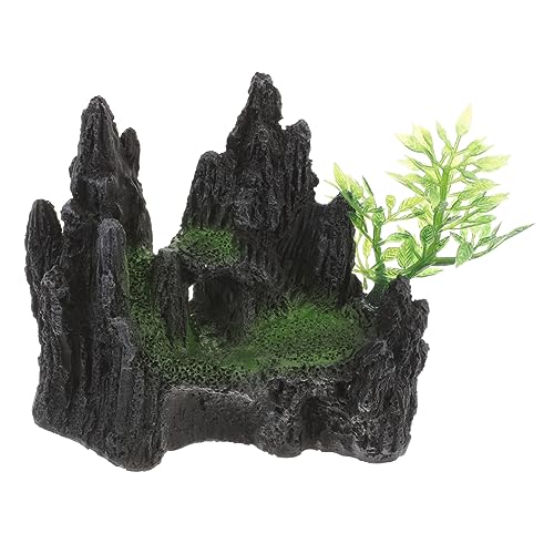 Yardwe Künstlicher Berg Für Aquarium Aquarium-Dekoration Fisch-Aquarium-zubehör Realistisches Fisch- Yardwe Künstlicher Berg Für Aquarium Aquarium-Dekoration Fisch-Aquarium-zubehör Realistisches Fisch- von Yardwe