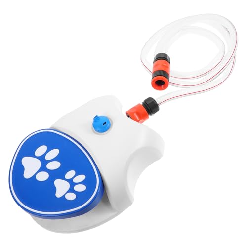 Yardwe Fußbetätigter Trinkbrunnen für Hunde mit Schlauch Wasserspielzeug für Garten für Unterwegs Yardwe Fußbetätigter Trinkbrunnen für Hunde mit Schlauch Wasserspielzeug für Garten für Unterwegs von Yardwe