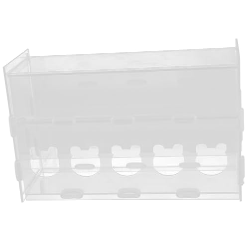 Yardwe Futterautomat vogelfutterspender vogelfutterstelle Vogelfutterbox Feeder füttern geteiltes Serviertablett mit Deckel Netz Hühnerfutter Rutin Futternapf für Hühner Acryl Transparent Yardwe Futterautomat vogelfutterspender vogelfutterstelle Vogelfutterbox Feeder füttern geteiltes Serviertablett mit Deckel Netz Hühnerfutter Rutin Futternapf für Hühner Acryl Transparent von Yardwe