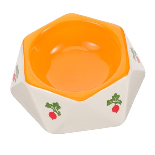 Yardwe Sechseckiger Keramik-futternapf Für Haustiere Chinchilla Hamster Futterbehälter Umkippbar Leicht Exquisites Design Yardwe Sechseckiger Keramik-futternapf Für Haustiere Chinchilla Hamster Futterbehälter Umkippbar Leicht Exquisites Design von Yardwe
