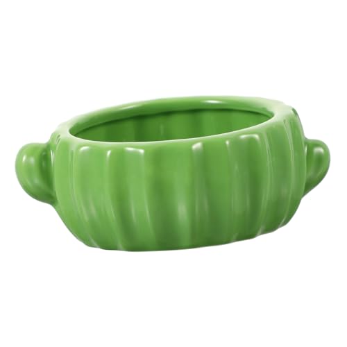 Yardwe Futternapf Für Hamster Reptilien-wassernapf Guinea-lebensmittelbehälter Futterautomat Für Haustiere Hund Wassernapf Halter Für Hundenapf Hamsterfutter Light Green Keramik Yardwe Futternapf Für Hamster Reptilien-wassernapf Guinea-lebensmittelbehälter Futterautomat Für Haustiere Hund Wassernapf Halter Für Hundenapf Hamsterfutter Light Green Keramik von Yardwe