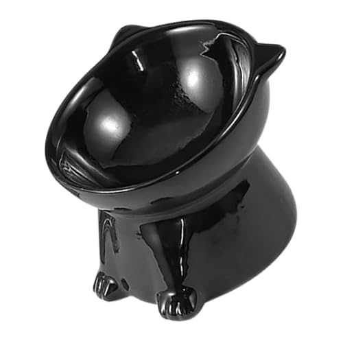 Yardwe Keramische Katzenfutter-Schale Mit Erhöhtem Design Ergonomische Anti-schling-Funktion Kreatives Cartoon-Design rutschfeste Und Langlebige Fressnapf Für Haustiere Yardwe Keramische Katzenfutter-Schale Mit Erhöhtem Design Ergonomische Anti-schling-Funktion Kreatives Cartoon-Design rutschfeste Und Langlebige Fressnapf Für Haustiere von Yardwe