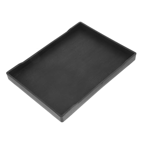 Yardwe Reptilien-futternapf Und Wasserschale Schwarz Groß Robust Und Leicht Zu Reinigen Flaches Design Für Klettern Anti- -Funktion Als Futter Und Badewanne Für Schildkröten Und von Yardwe