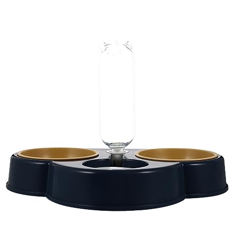 Yardwe Automatischer Wasserspender Für Haustiere Plastik Futternapf Mit Doppelter Funktion Für Katzen Und Hunde Einfach Zu Reinigen Elegantem See von Yardwe