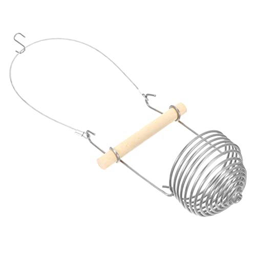 Yardwe Futterstelle Für Papageien Hängend Futterspender Für Papageien Fütterung Käfig Samen Vogelfütterer Silver Rostfreier Stahl Yardwe Futterstelle Für Papageien Hängend Futterspender Für Papageien Fütterung Käfig Samen Vogelfütterer Silver Rostfreier Stahl von Yardwe