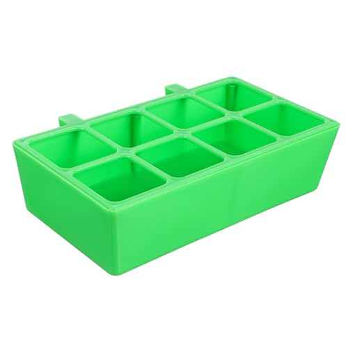 Yardwe Futterstelle für Papageien vogelfutterspender vogelfutterhäuschen Vogelhäuschen wasserbecken Futterautomat für Käfigvögel Vogelfütterer Hühnerfutter Wachtel-Feeder Plastik Green Yardwe Futterstelle für Papageien vogelfutterspender vogelfutterhäuschen Vogelhäuschen wasserbecken Futterautomat für Käfigvögel Vogelfütterer Hühnerfutter Wachtel-Feeder Plastik Green von Yardwe