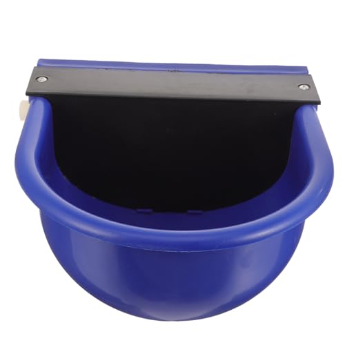 Yardwe Geflügeltrinker Verschütten Spender Auto Flasche Hundefutter Kuh Wassernapf Wasserschlauch Hühnerfutter Pferdetränke Hunde Wasserbrunnen Küken, Wassertrinker Kuhtränke Plastik Blue von Yardwe