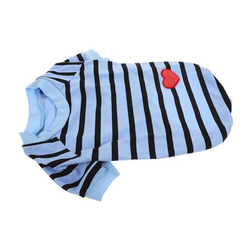 Yardwe Gestreiftes Welpen Shirt Für Atmungsaktive Und Haustierkleidung Für Strand Und XL Yardwe Gestreiftes Welpen Shirt Für Atmungsaktive Und Haustierkleidung Für Strand Und XL von Yardwe