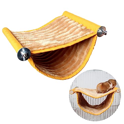 Yardwe Doppellagiges Schlafnest Für Haustiere Gemütliches Etagenbett Hängematte Warmes Bett Für Hamster Und Mäuse (größe S) von Yardwe