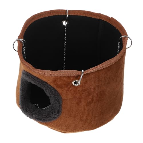 Yardwe Hängematte Für Kleintiere Hamster Ratten Chinchillas Platzsparend Warmes Bett Schlafplatz Für Kleine Haustiere Robustes Polyester Hängendes Design Geeignet Für Mäusekäfig von Yardwe