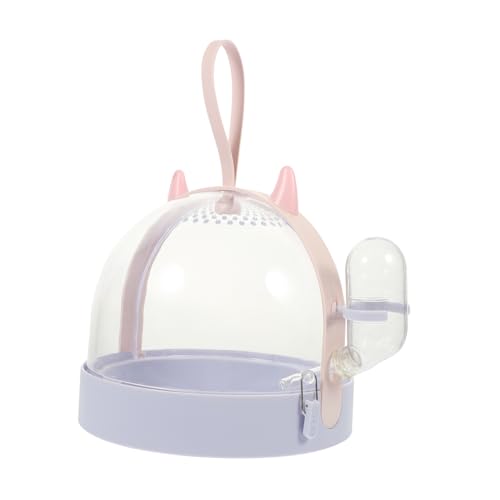 Yardwe Handheld Hamster Transportbox Tragbarer Käfig Für Kleine Haustiere Leichte Und Geruchsneutrale Kunststofftrage Für Ausflüge Und Mit Hamstern Und Anderen Kleinen Tieren von Yardwe