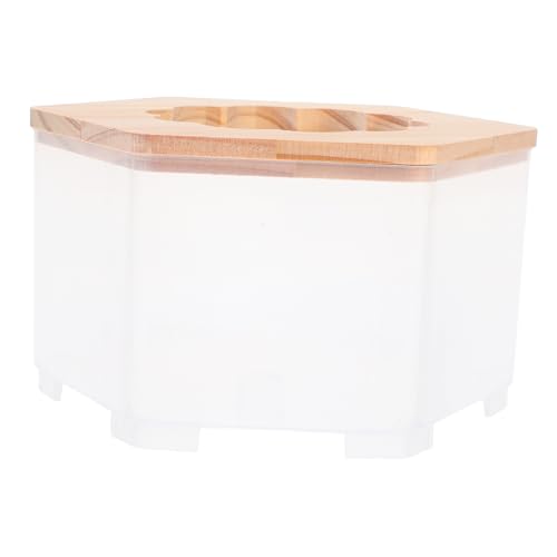 Yardwe Hamster Badewanne und Toilette Sandbad Box für Hamster Kleine Tier Toilette Platzsparend Deckel für Zwerghamster und Rennmäuse Yardwe Hamster Badewanne und Toilette Sandbad Box für Hamster Kleine Tier Toilette Platzsparend Deckel für Zwerghamster und Rennmäuse von Yardwe