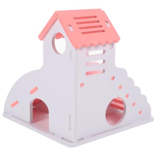 Yardwe Hamsterspielzeug – Versteck Für Kleintiere Schlafhaus Für Haustiere Hamsterleiter-versteck Aus Sicherem Material von Yardwe