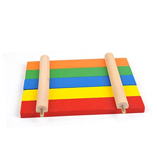 Yardwe Kleintier Spielzeug Bunte Holzplattform Für Hamster Meerschweinchen Eichhörnchen Kletterzubehör Aus Naturholz Für Käfig Für Spiel Und Bewegung Einfache Installation Und Yardwe Kleintier Spielzeug Bunte Holzplattform Für Hamster Meerschweinchen Eichhörnchen Kletterzubehör Aus Naturholz Für Käfig Für Spiel Und Bewegung Einfache Installation Und von Yardwe