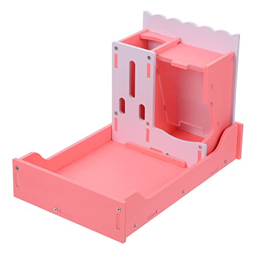 Yardwe Hamster Kreativer Futterspender Toiletten Und Wasserflaschenhalter Für Kleine Haustiere Für Igel Hamster Und Meerschweinchen Kirschblütenpink Yardwe Hamster Kreativer Futterspender Toiletten Und Wasserflaschenhalter Für Kleine Haustiere Für Igel Hamster Und Meerschweinchen Kirschblütenpink von Yardwe