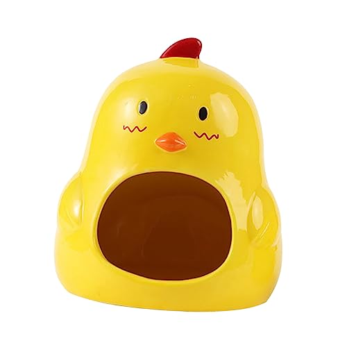 Yardwe Keramik Haus Für Hamster Schlafnest Für Kleine Haustiere Cartoon-Design Leicht Zu Reinigen Als Versteck Und Dekoration Yardwe Keramik Haus Für Hamster Schlafnest Für Kleine Haustiere Cartoon-Design Leicht Zu Reinigen Als Versteck Und Dekoration von Yardwe