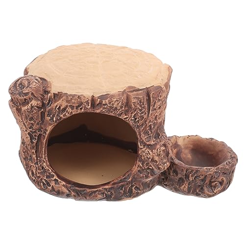 Yardwe Hamster Nest aus Keramik meerschweinchen Schloss Hamsterbettwäsche Igelversteck Welpe Hamster Keramikhaus Hamster Schlafhaus dekoratives Hamsterhaus Hamsterversteck für Chinchillas von Yardwe