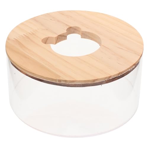 Yardwe Hamster Sandkasten Meerschweinchen Badewanne Mit Deckel Transparent Für Hamster Und Kleine Versteck Und Toilettenlösung Pflegeleicht Und Sicher Yardwe Hamster Sandkasten Meerschweinchen Badewanne Mit Deckel Transparent Für Hamster Und Kleine Versteck Und Toilettenlösung Pflegeleicht Und Sicher von Yardwe