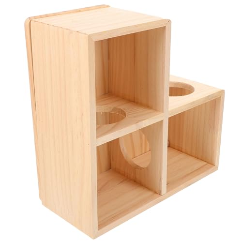 Yardwe Niedlicher Mini-rattenkäfig Versteck Nest für Hamster Chinchilla Meerschweinchen Yardwe Niedlicher Mini-rattenkäfig Versteck Nest für Hamster Chinchilla Meerschweinchen von Yardwe