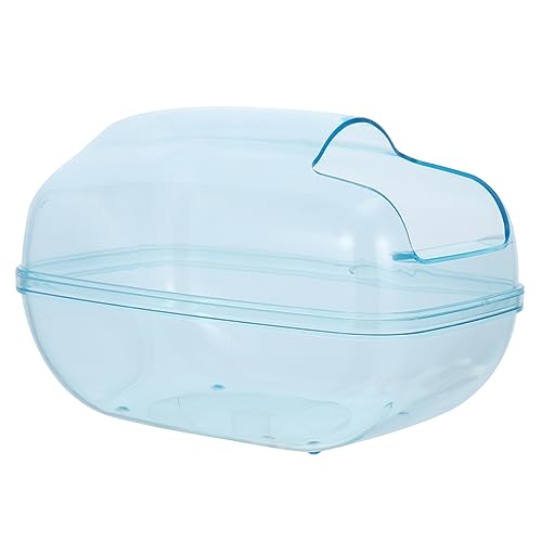 Yardwe Hamster Toilette Sprays Ratte Hamster Töpfchen Schüssel Mülleimer Frosch Hamster klo Hamster sandbad Hamstersauna spritzwassergeschütztes Duschbecken Hamsterbad Plastik Transparent Yardwe Hamster Toilette Sprays Ratte Hamster Töpfchen Schüssel Mülleimer Frosch Hamster klo Hamster sandbad Hamstersauna spritzwassergeschütztes Duschbecken Hamsterbad Plastik Transparent von Yardwe