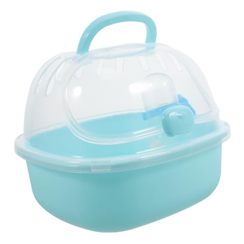 Yardwe Hamster-reisebehälter Outdoor-transportbox Für Kleine Haustiere Transparenter Tragetasche Mit Sichtfenster Hamster-transportkäfig Mit Komfortablem Design Yardwe Hamster-reisebehälter Outdoor-transportbox Für Kleine Haustiere Transparenter Tragetasche Mit Sichtfenster Hamster-transportkäfig Mit Komfortablem Design von Yardwe