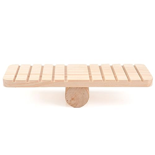 Yardwe Kleines Holz-wippenspielzeug Für Nagetiere Hamster Mäuse Und Kleintiere Spielplatz Und Ruheplatz Pflege Für Zähne Und Spielspaß Für Käfigdekoration Und Beschäftigung Yardwe Kleines Holz-wippenspielzeug Für Nagetiere Hamster Mäuse Und Kleintiere Spielplatz Und Ruheplatz Pflege Für Zähne Und Spielspaß Für Käfigdekoration Und Beschäftigung von Yardwe