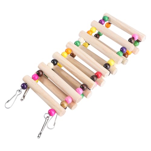 Yardwe Hamster Kletterleiter Mit Bunten Bissspielzeugen Spielzeug Für Hamster Vögel Und Andere Kleintiere Und Geschicklichkeit Yardwe Hamster Kletterleiter Mit Bunten Bissspielzeugen Spielzeug Für Hamster Vögel Und Andere Kleintiere Und Geschicklichkeit von Yardwe