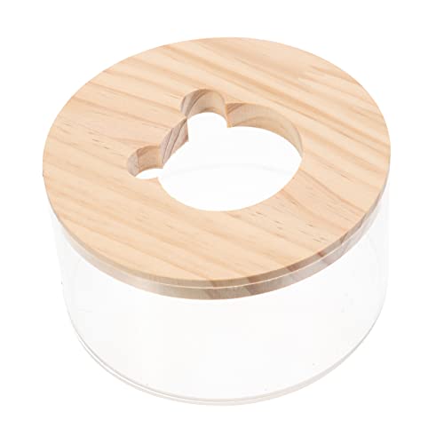 Yardwe Elegantes Acryl-sandbecken Für Hamster Dekorativer Badesand Für Haustiere von Yardwe