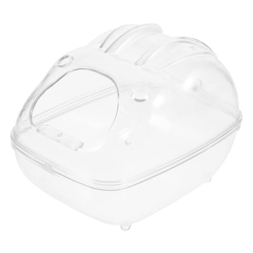 Yardwe Haustiertoilette Hamster Sandbad Space Splash Badezimmer Für Chinchilla von Yardwe