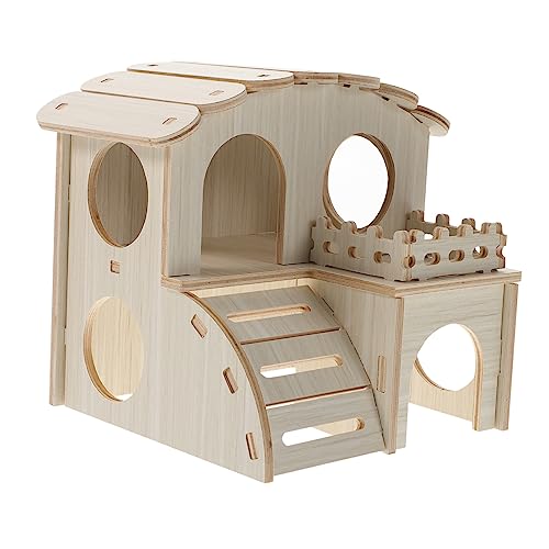 Yardwe Hamsterhaus Hamster hamsterspielzeug Nagetier Holzhaus Hamster Behausung Hundehütte natürliches Hamsterversteck Haustier Hamsterversteck Holzverbundplatte Yardwe Hamsterhaus Hamster hamsterspielzeug Nagetier Holzhaus Hamster Behausung Hundehütte natürliches Hamsterversteck Haustier Hamsterversteck Holzverbundplatte von Yardwe