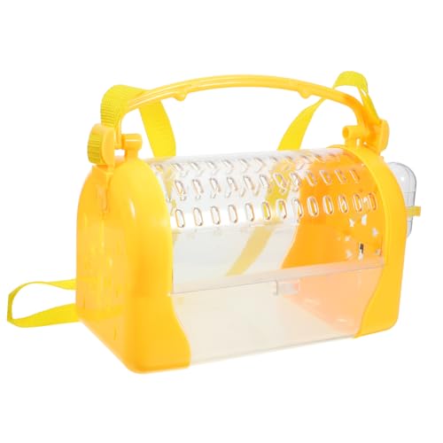 Yardwe Haustiere Tragen Käfig Tragbare Hamster Schultergurt Outdoor Reise Yardwe Haustiere Tragen Käfig Tragbare Hamster Schultergurt Outdoor Reise von Yardwe