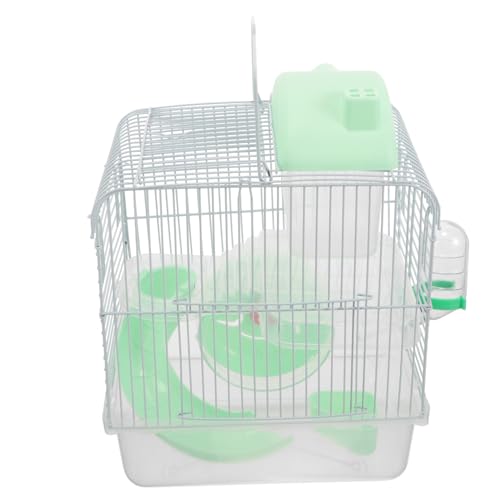 Yardwe Hamsterkäfig Rattendrahtkäfig Doppelschichtiger Hamsterversteck Rattennestkäfig Meerschweinchenschloss Großer Rattenkäfig Hamsterhaus Mäusekäfig Für Haustiermäuse Yardwe Hamsterkäfig Rattendrahtkäfig Doppelschichtiger Hamsterversteck Rattennestkäfig Meerschweinchenschloss Großer Rattenkäfig Hamsterhaus Mäusekäfig Für Haustiermäuse von Yardwe