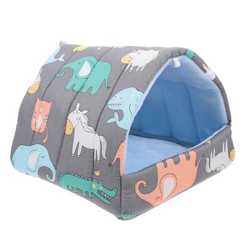 Yardwe Lovely Design Hamster Nest Waschbares Hamsternest Für Kleine Haustiere Geeignet Für Zwerghamster Mäuse Meerschweinchen Und von Yardwe